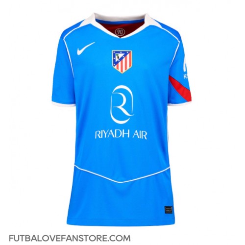 Atletico Madrid Giacomo Raspadori #22 Tretí Ženy futbalový dres 2025-26 Krátky Rukáv Atletico Madrid Giacomo Raspadori #22 Tretí Ženy futbalový dres 2025-26 Krátky Rukáv